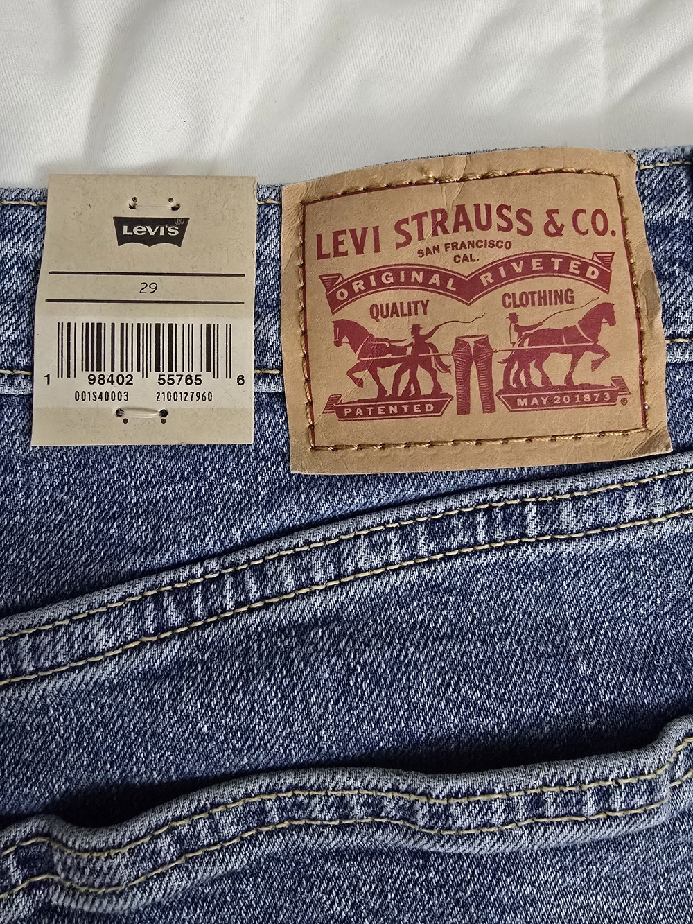 Levi's Women's Blue Denim Jeans